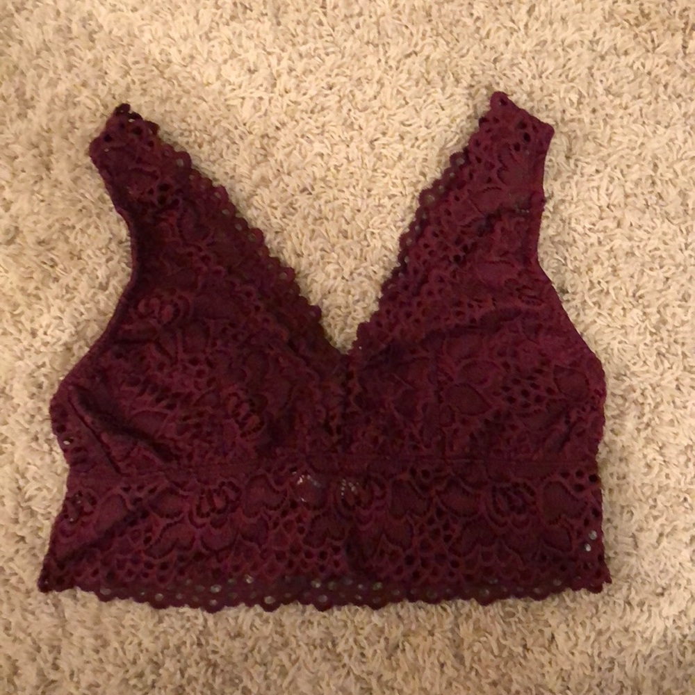 Altar’d state maroon bralette